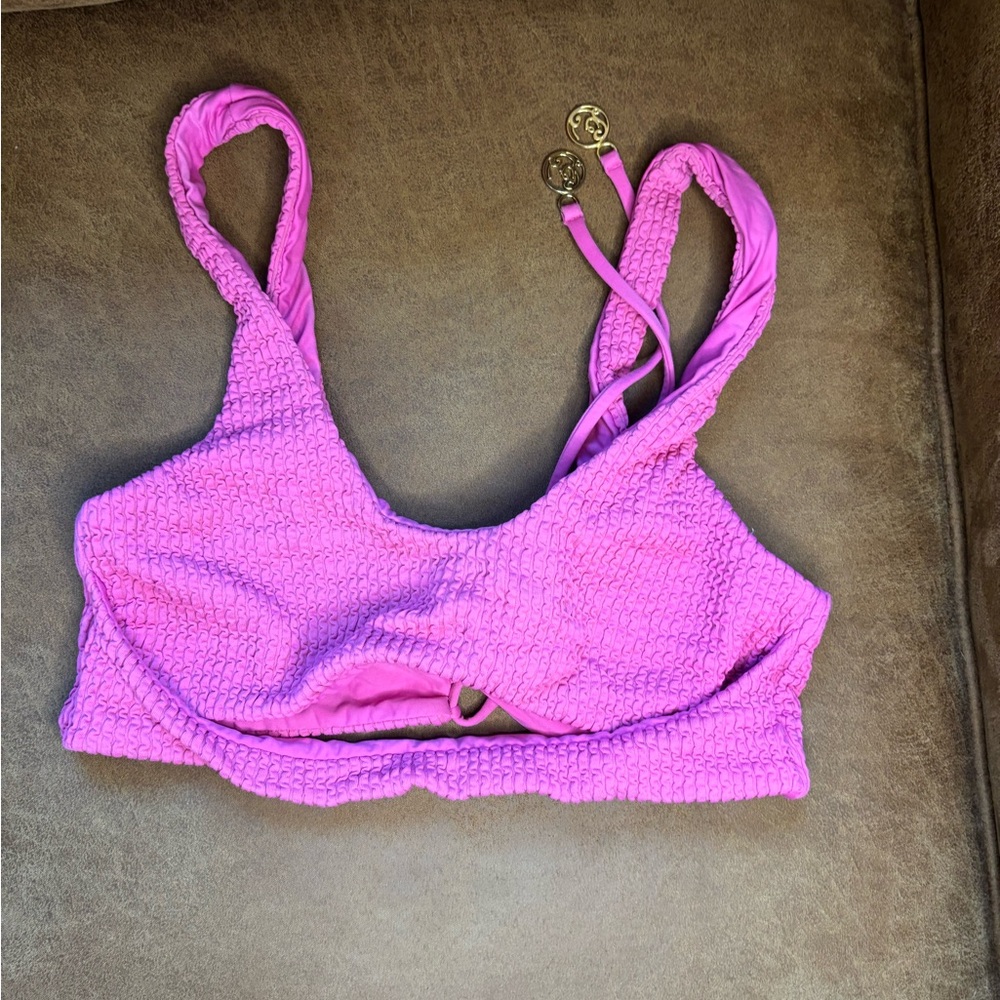 Pink Open Front Bralette - Picture 10 of 14